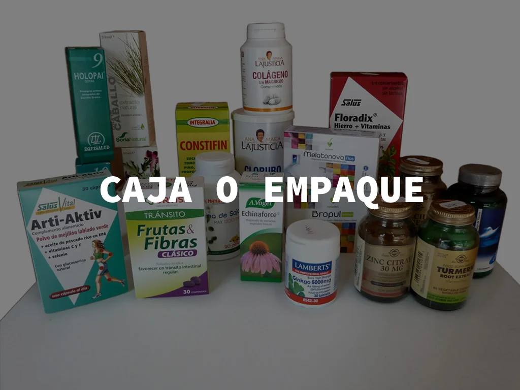 Caja o Empaque