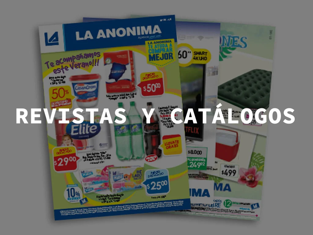 Revistas y catálogos